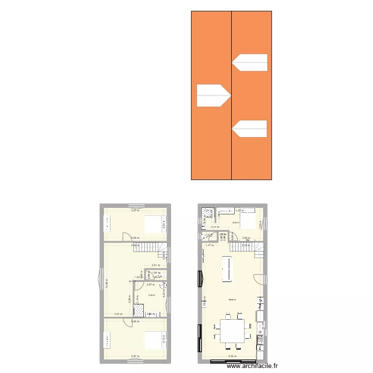 ravenoville RDC. Plan de 5 et 150 m² ravenoville RDC. Plan de 5 et 150 m²