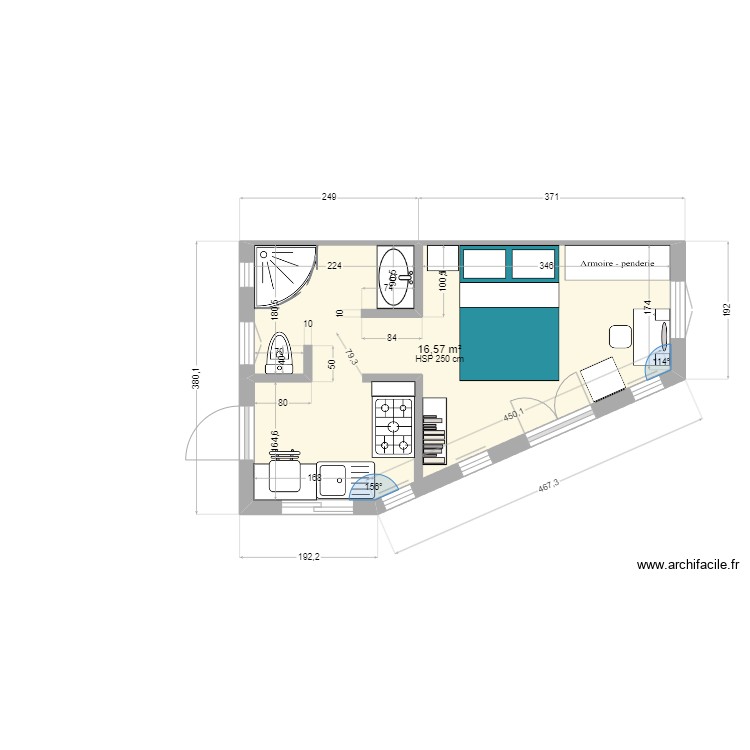 projet chantal macherie. Plan de 0 pièce et 0 m2