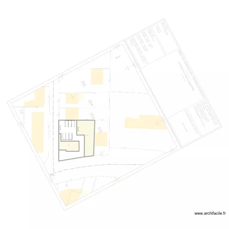 5 route d'albi v1. Plan de 