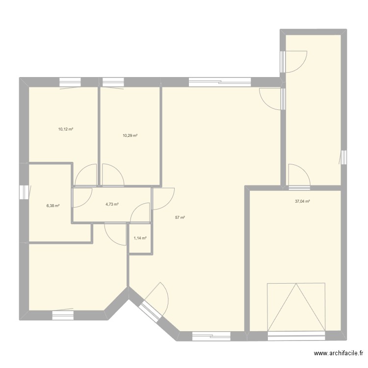 fortin. Plan de 0 pièce et 0 m2