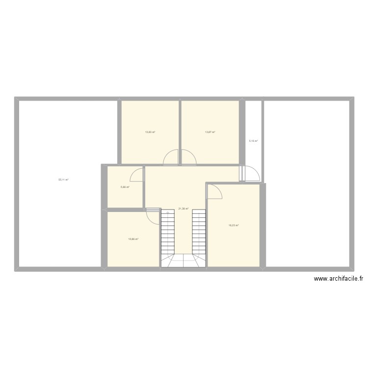 ETAGE. Plan de 0 pièce et 0 m2