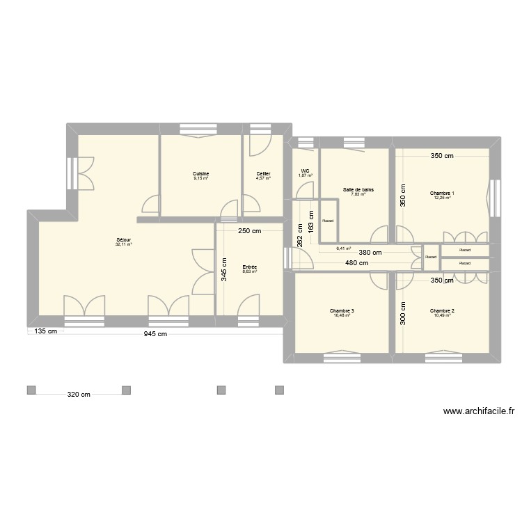 299 Salvate EXISTANT. Plan de 0 pièce et 0 m2 299 Salvate EXISTANT. Plan de 0 pièce et 0 m2