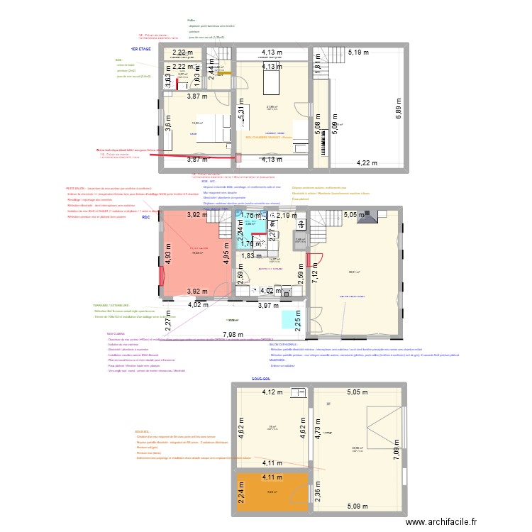 Noisy v2. Plan de 19 pièces et 246 m2