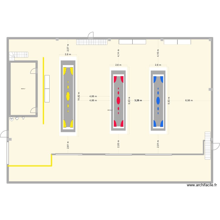 atelier. Plan de 0 pièce et 0 m2