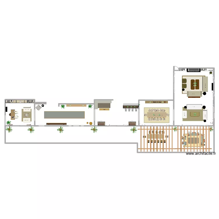 La r&eacute;mondi&egrave;re RDC. Plan de 