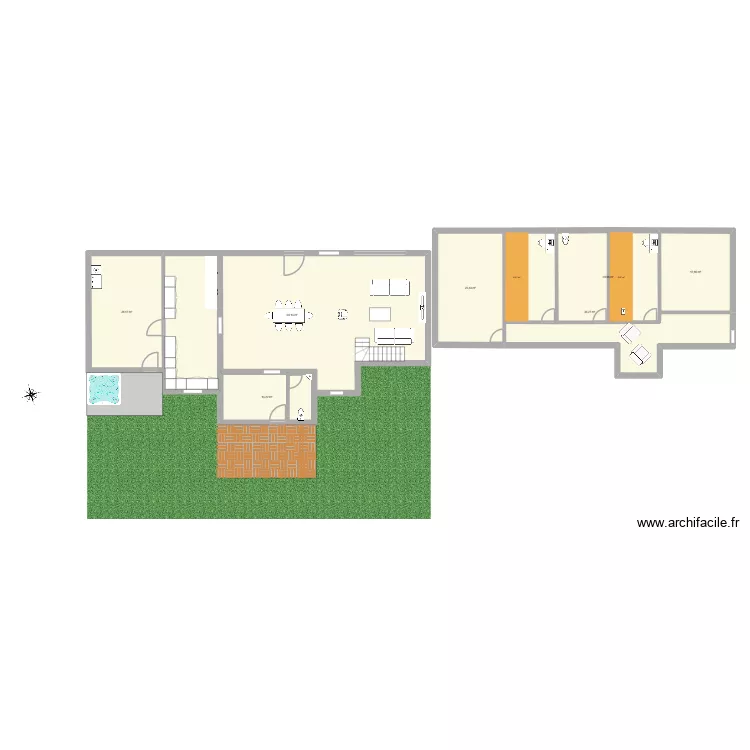 saint georges2. Plan de 7  et 244 m²