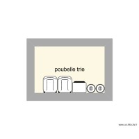 poubelle trie