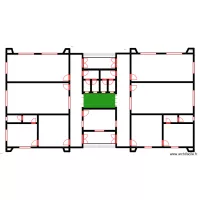 Circuit des prises Rez de Chauss&eacute;e INFIRMERIE