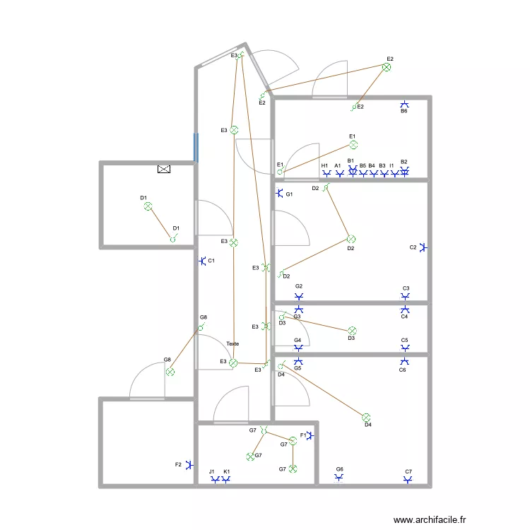 plan. Plan de plan. Plan de
