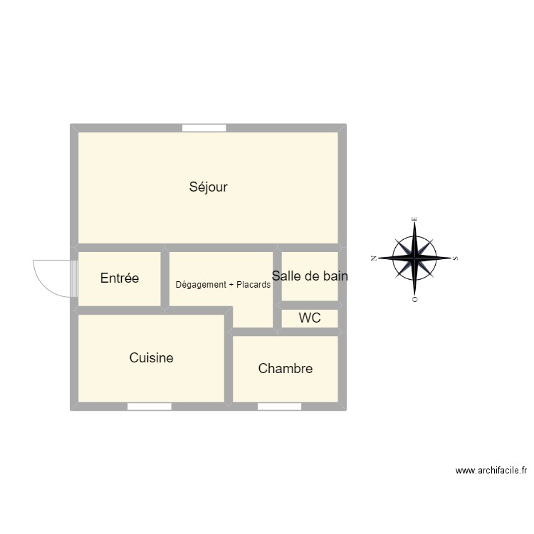 PLAN 2404 LE QUEAU. Plan de 7 pièces et 12 m2