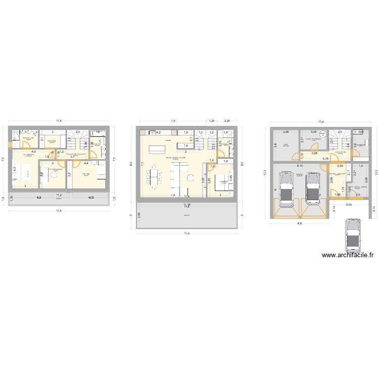Villa 2026. Plan de 0 pièce et 0 m2