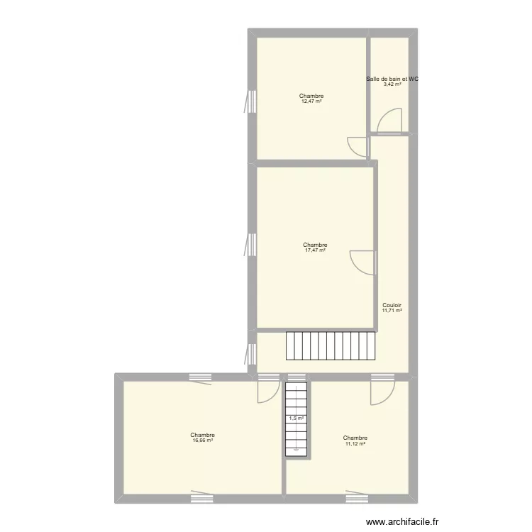 Maison Noyelles etage. Plan de Maison Noyelles etage. Plan de