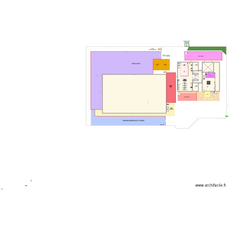 U2R 2025 Marion. Plan de 8 pièces et 2100 m2