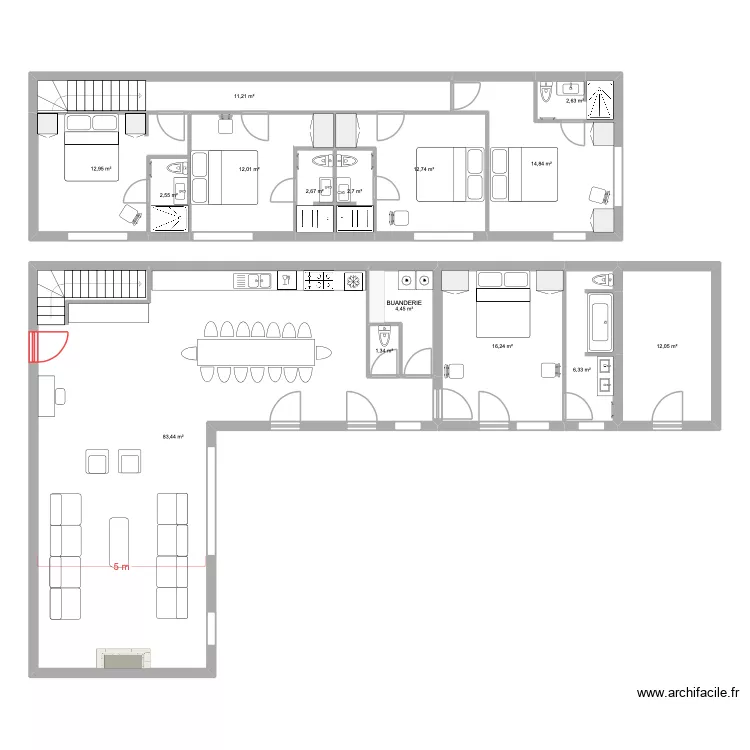 37 PIERRE HENRY (3). Plan de 15 et 198 m² 37 PIERRE HENRY (3). Plan de 15 et 198 m²