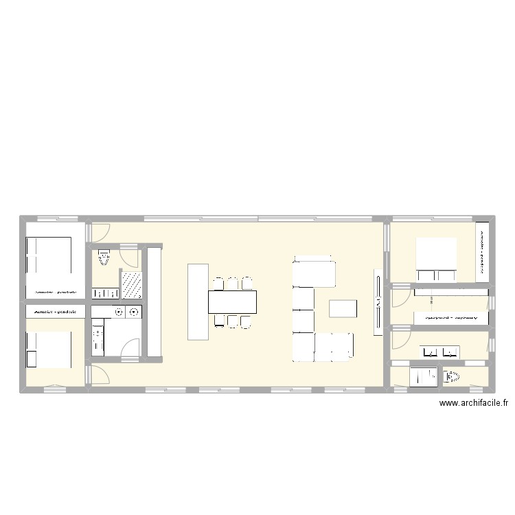 Pré Italien. Plan de 0 pièce et 0 m2