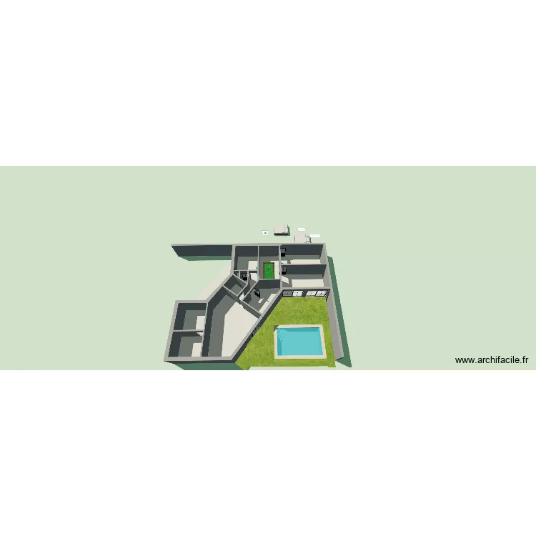 Maison v2. Plan de 11 Pièces et 111 m² Maison v2. Plan de 11 Pièces et 111 m²