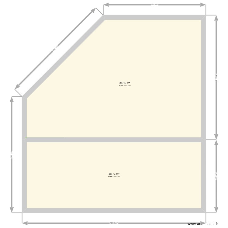 CORNILON. Plan de 0 pièce et 0 m2