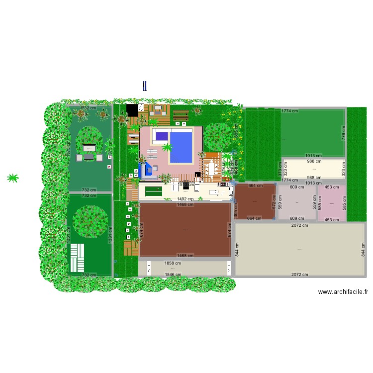 Extérieur mont Vernon 3 vol 36. Plan de 13 pièces et 898 m2