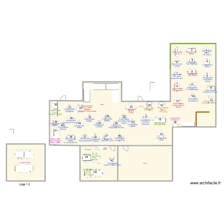 24/01 - Sita Osteria. Plan de 0 pièce et 0 m2