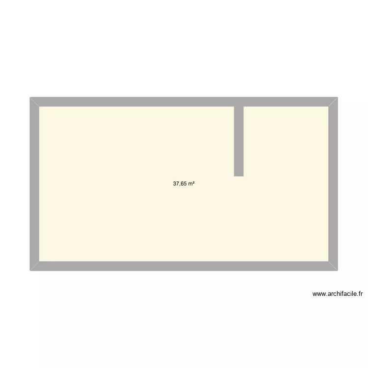 GARAGE HOME 2. Plan de 1 et 38 m² GARAGE HOME 2. Plan de 1 et 38 m²