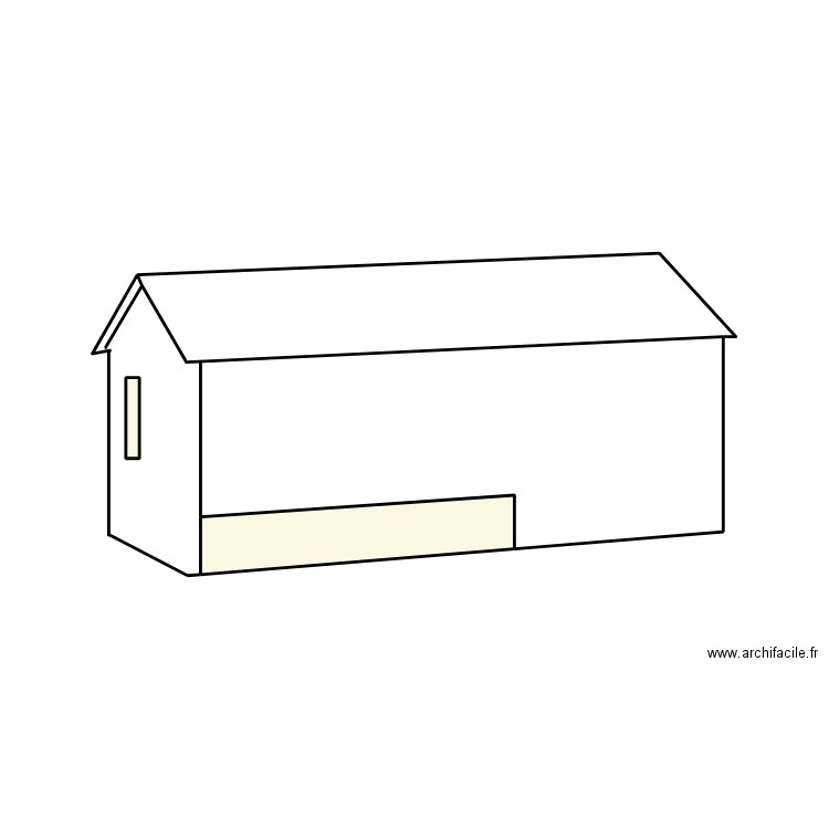 plan photo. Plan de 2 pièces et 2 m2