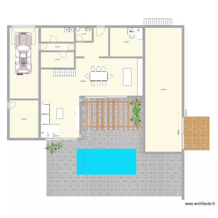 L&eacute;ane.V2. Plan de 