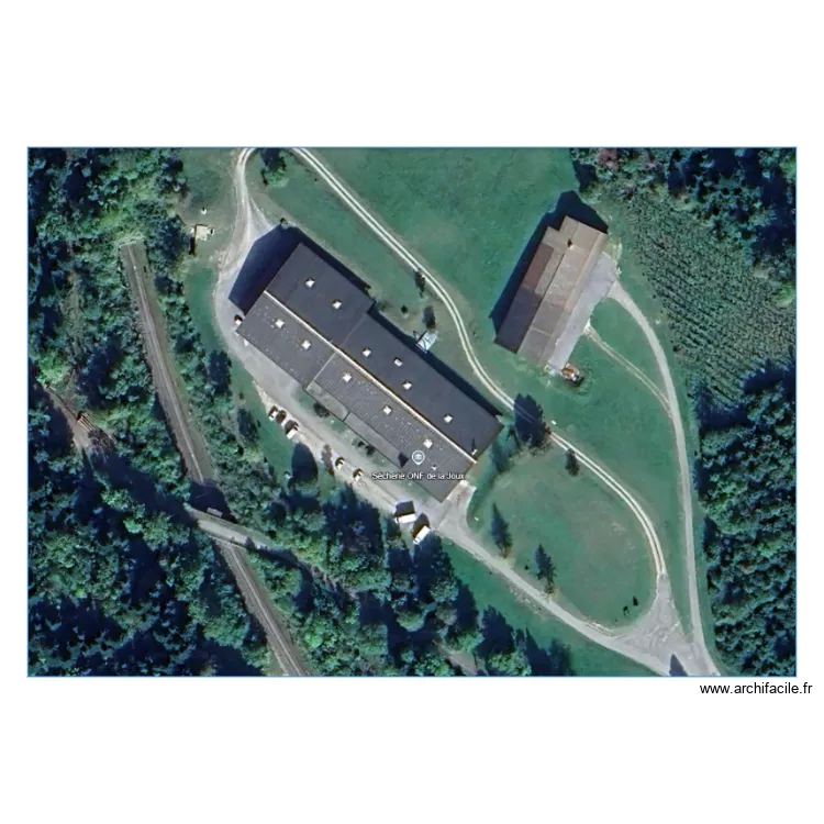 SECHOIR. Plan de 
