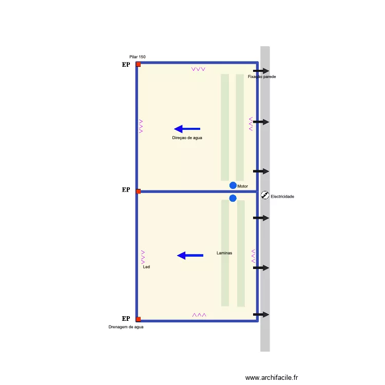 Alexis Nsakunno. Plan de 2 pièces et 26 m² Alexis Nsakunno. Plan de 2 pièces et 26 m²