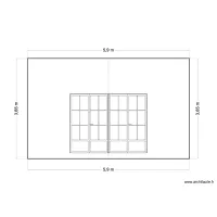 Plan de fa&ccedil;ade 1