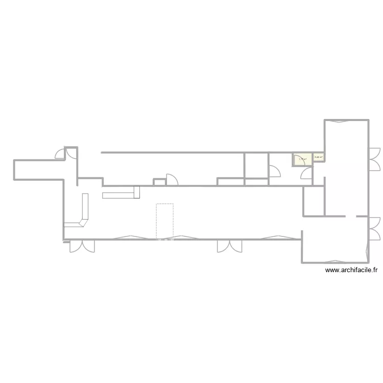 rustique. Plan de 2 et 2 m² rustique. Plan de 2 et 2 m²