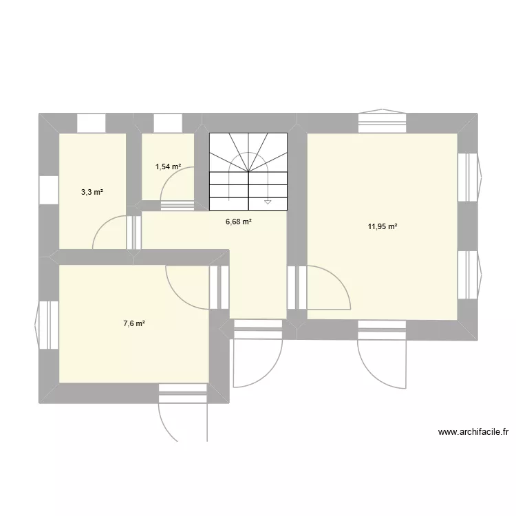 plantest. Plan de 5  et 31 m²
