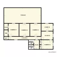 PLAN 01 ETAGE ST HILAIRE PLB