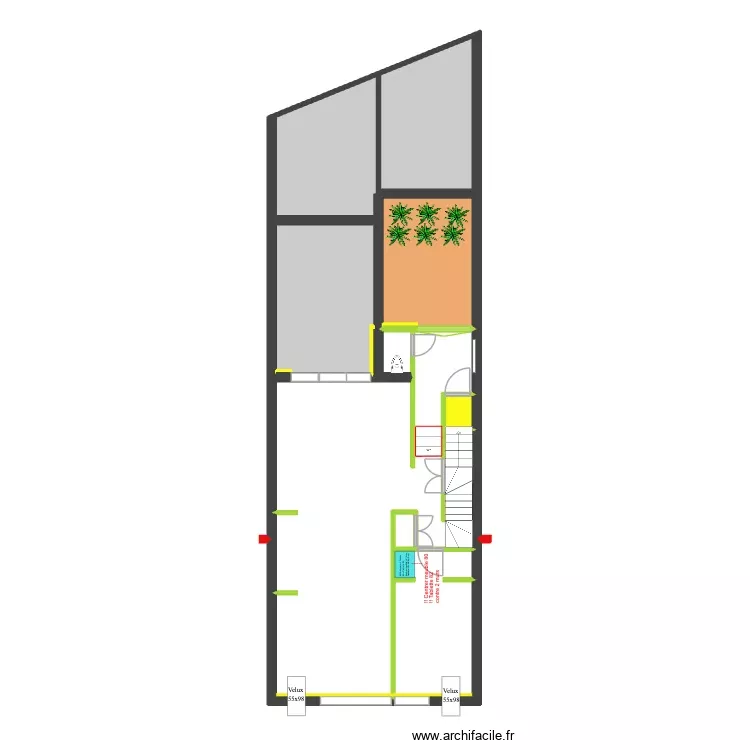BAUCQ 77 3e étage - Meubles sdb. Plan de 9 Pièces et 99 m² BAUCQ 77 3e étage - Meubles sdb. Plan de 9 Pièces et 99 m²