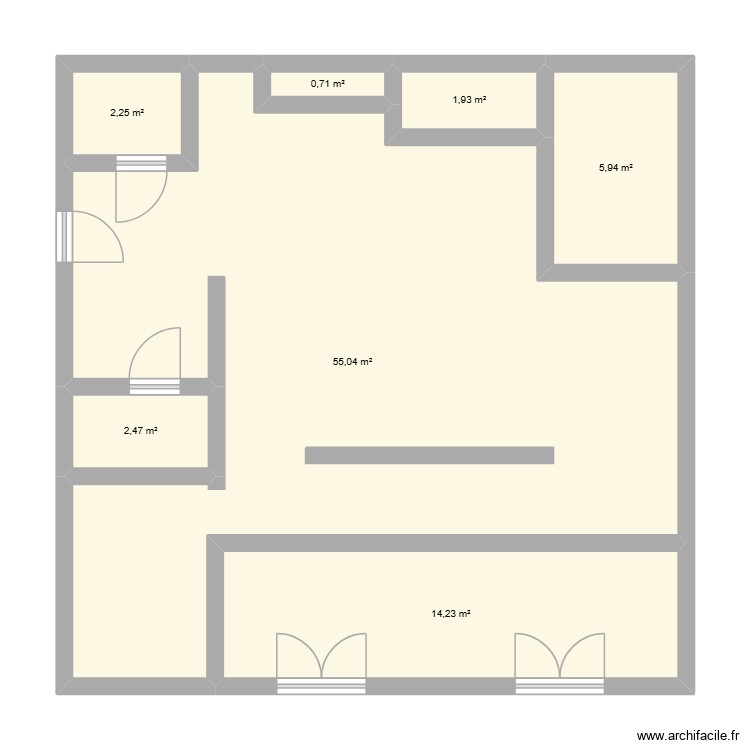 labo. Plan de 0 pièce et 0 m2