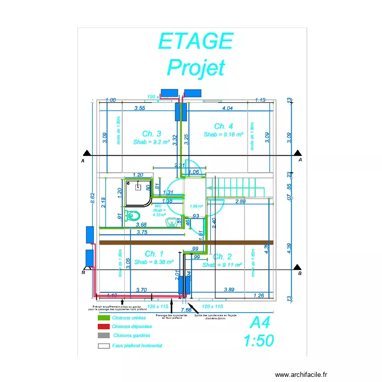 Benoit Lepilliert. Plan de 
