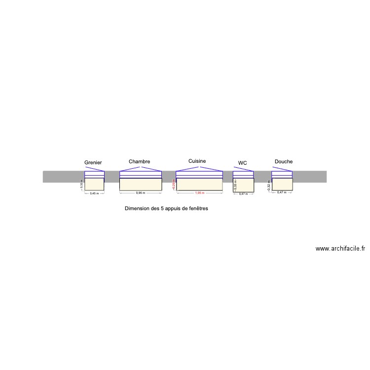Fenêtre. Plan de 0 pièce et 0 m2