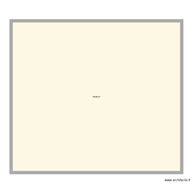 plan anniversaire. Plan de 1 pièce et 200 m2