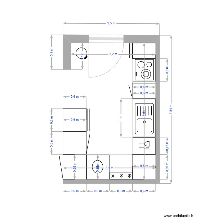 Le Président - cuisine_v08.04. Plan de 0 pièce et 0 m2
