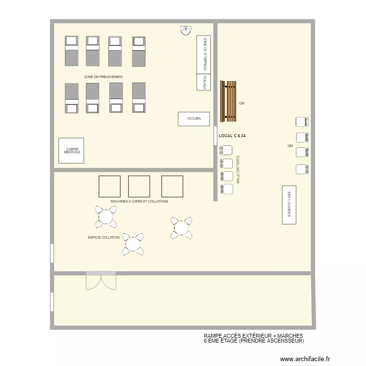 HAUTE ECOLE CHARLEROI - LISE THIRY. Plan de 
