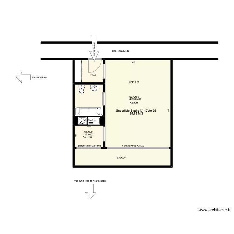 d\'orjo de marchevolette. Plan de 