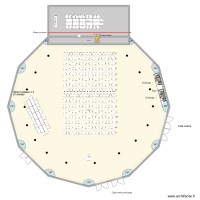 Grande salle avec pavé de chaises X 256 + ateliers
