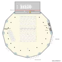 Grande salle avec pav&eacute; de chaises X 256 + ateliers