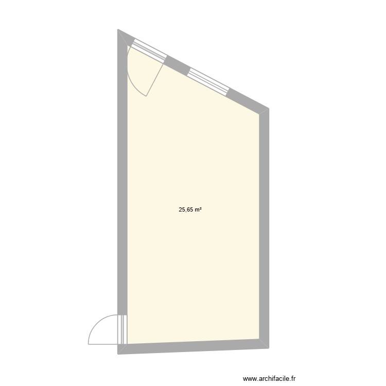 STUDIO. Plan de 0 pièce et 0 m2