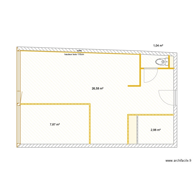 NOVA 4. Plan de 13 pièces et 79 m2