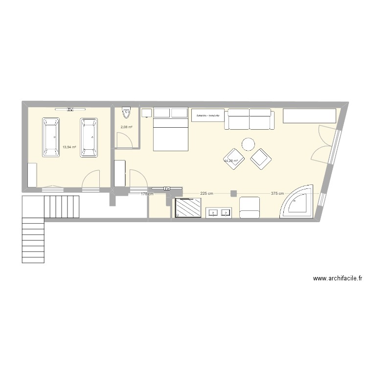 Mezzanine Vichy-2404. Plan de 0 pièce et 0 m2