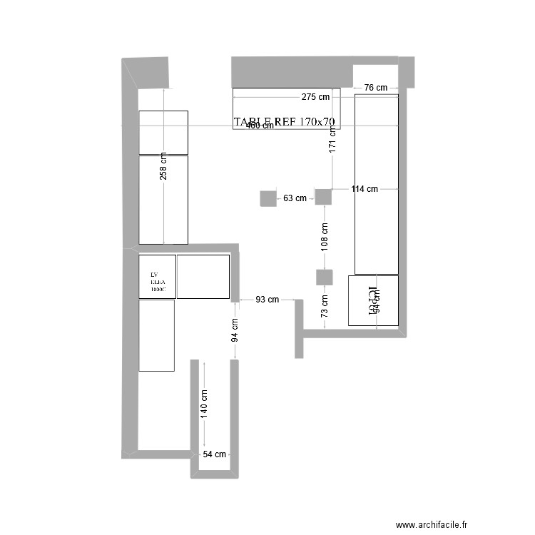 LE VICTOR. Plan de 0 pièce et 0 m2