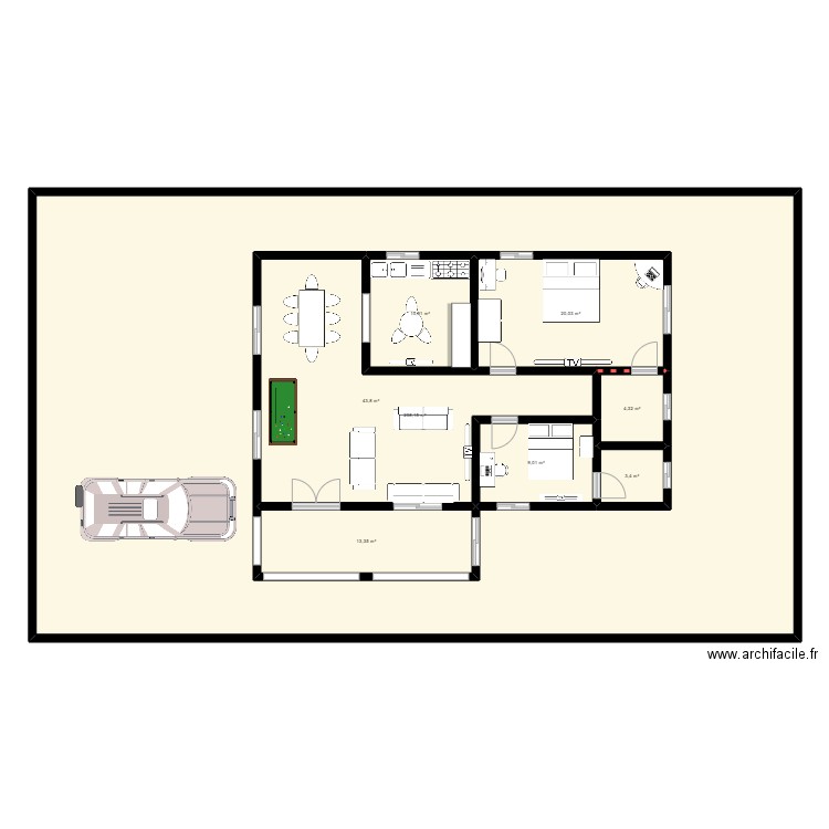 jasmick BTP industrie. Plan de 8 pièces et 435 m2
