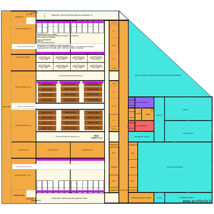 Strasbourg - DC. Plan de 0 pièce et 0 m2