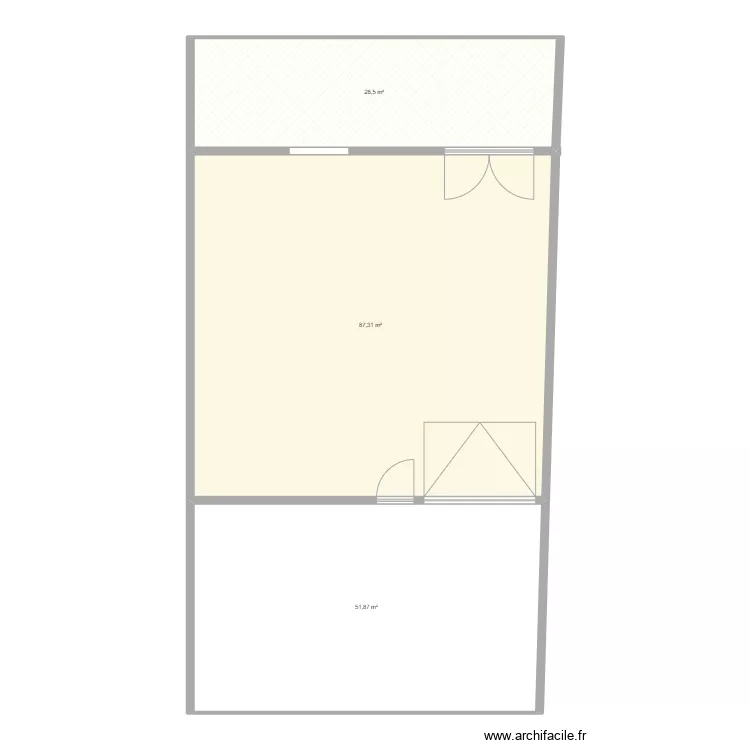 entrepot kevin. Plan de 