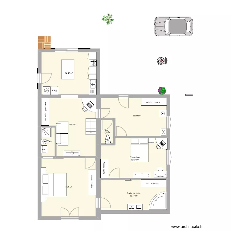AGRAND ROQUEBRUNE nouveau 23/11/2025. Plan de 